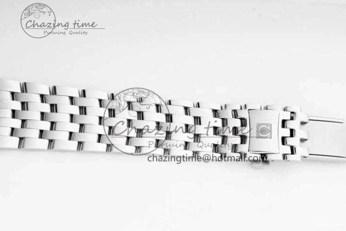 0325 HighPerformance De Ville SS DIWF 1:1 Best Edition Gray White Dial Blue Markers on SS Bracelet MIYOTA 7852